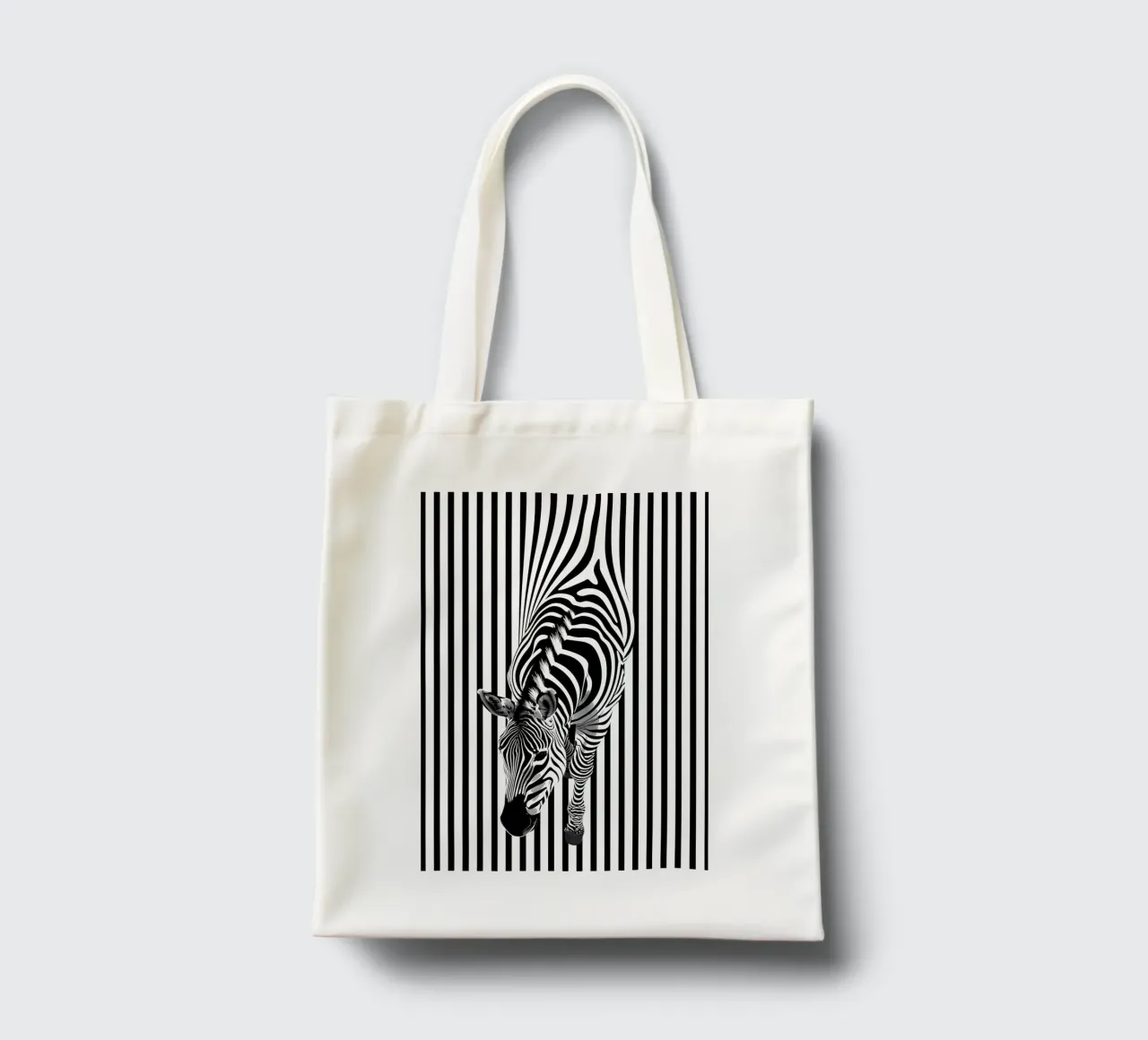 Attraversamento a zebre borsa in juta da Autofocus