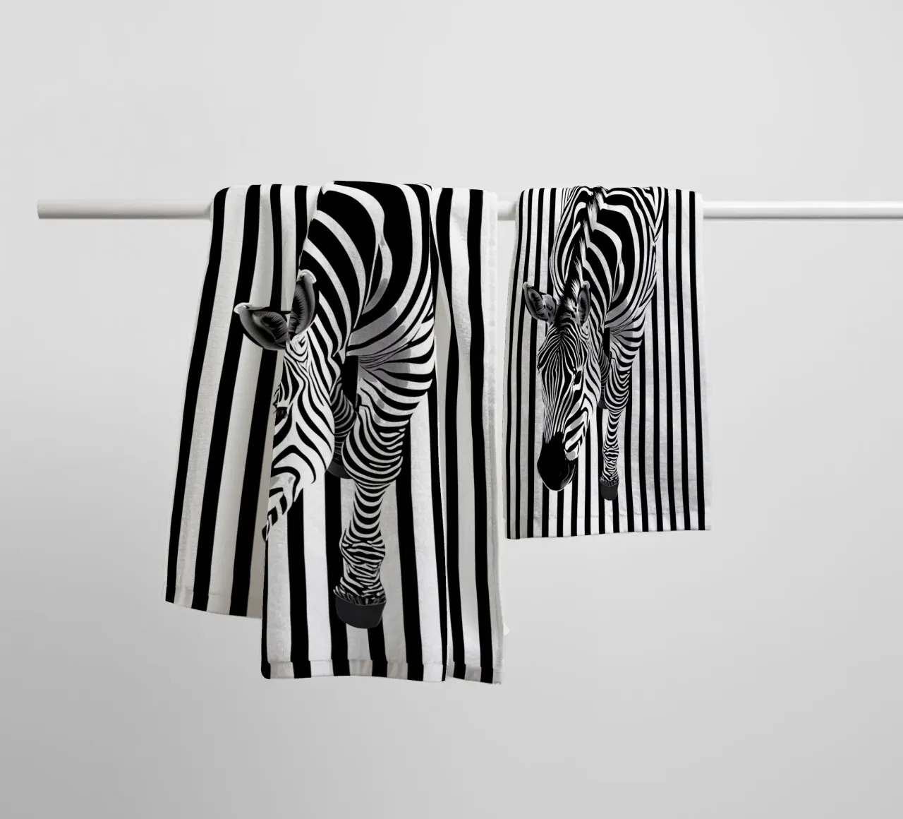 Attraversamento a zebre asciugamano da bagno da Autofocus