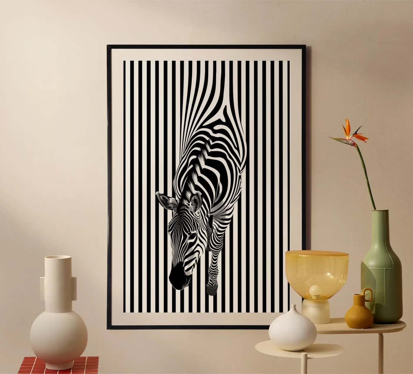 Zebrapad poster van Autofocus