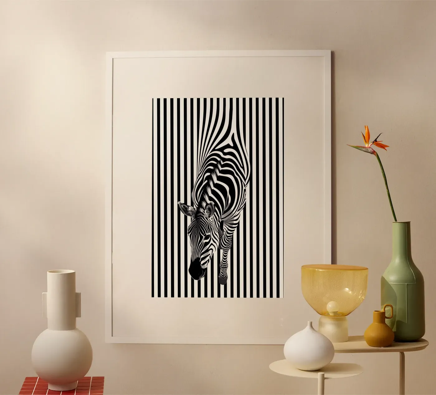 Zebrapad poster van Autofocus