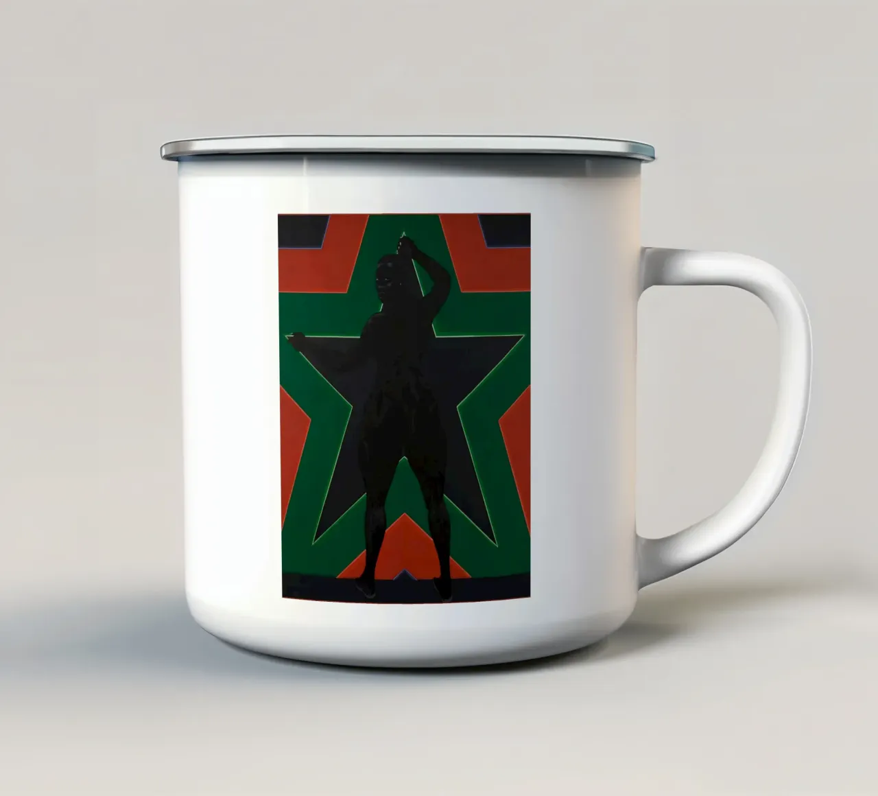 Stella Nera 2 (2012) tazza in smalto da carol shop
