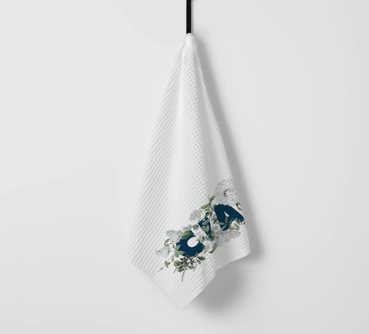 Ciao Fleurs & Insectes Bleu Blanc torchon de Studio Frances M