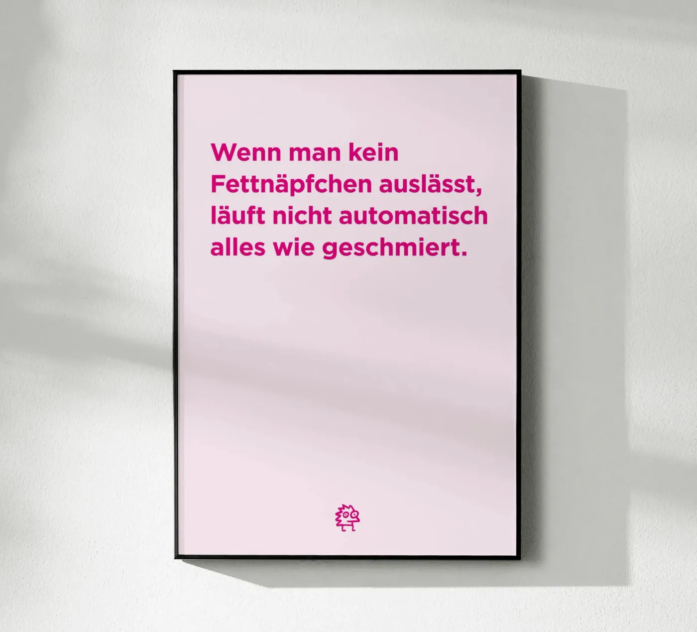 Wie geschmiert acryl van Art Fart