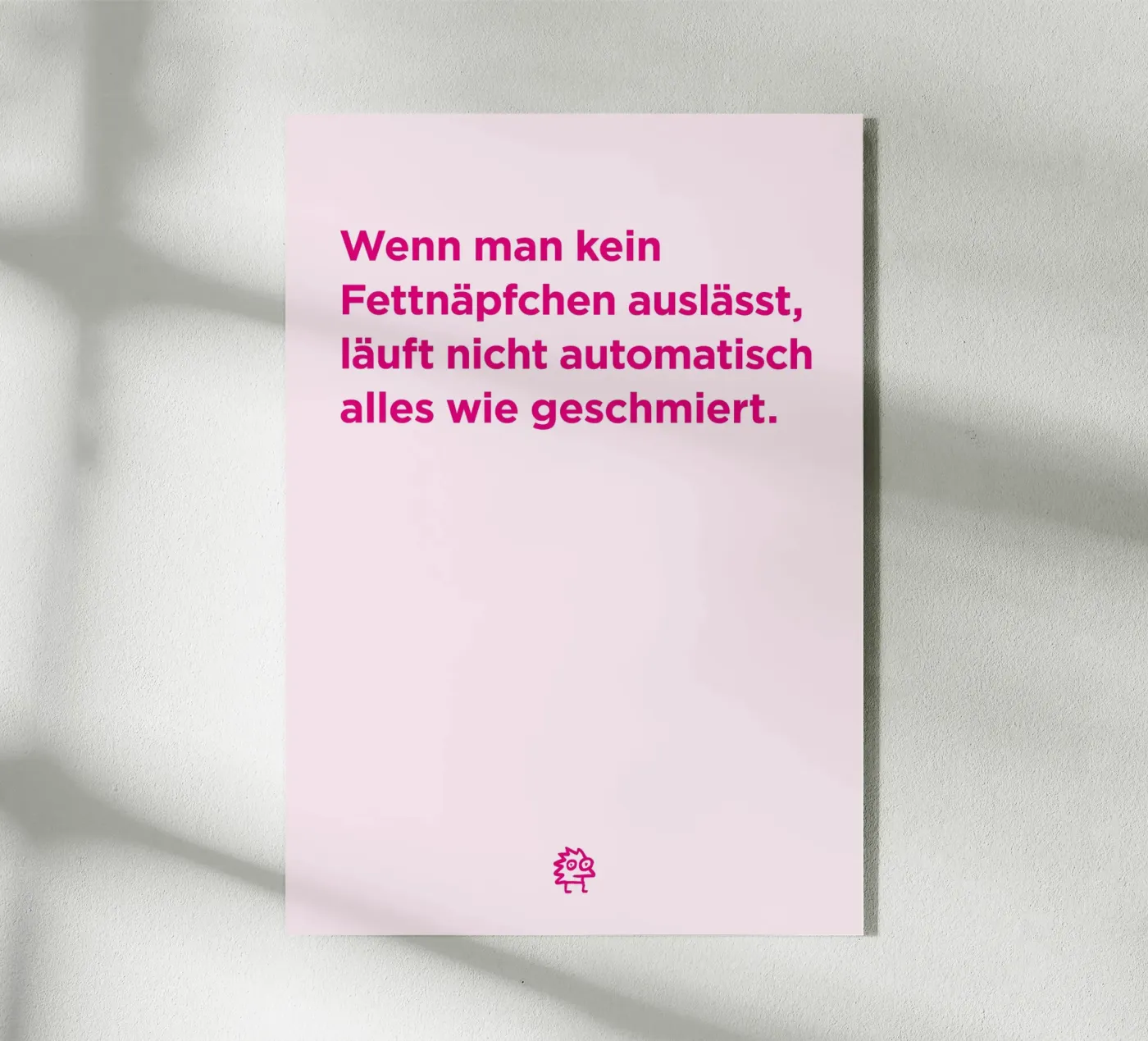 Wie geschmiert acryl van Art Fart