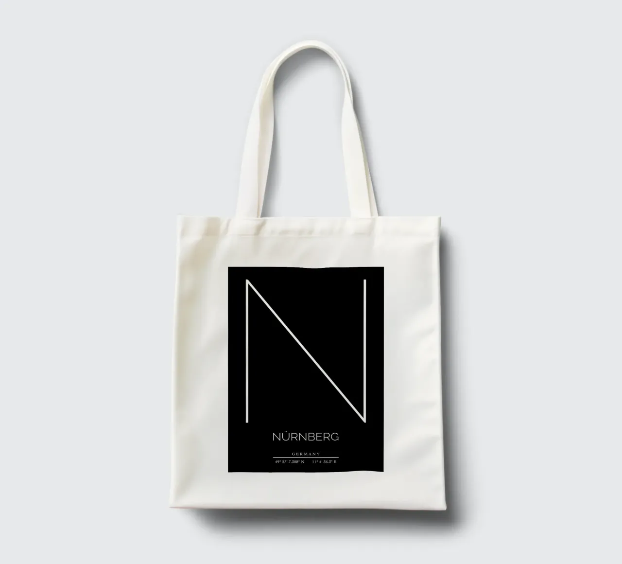 NÜRNBERG -  black borsa in juta da CityLights