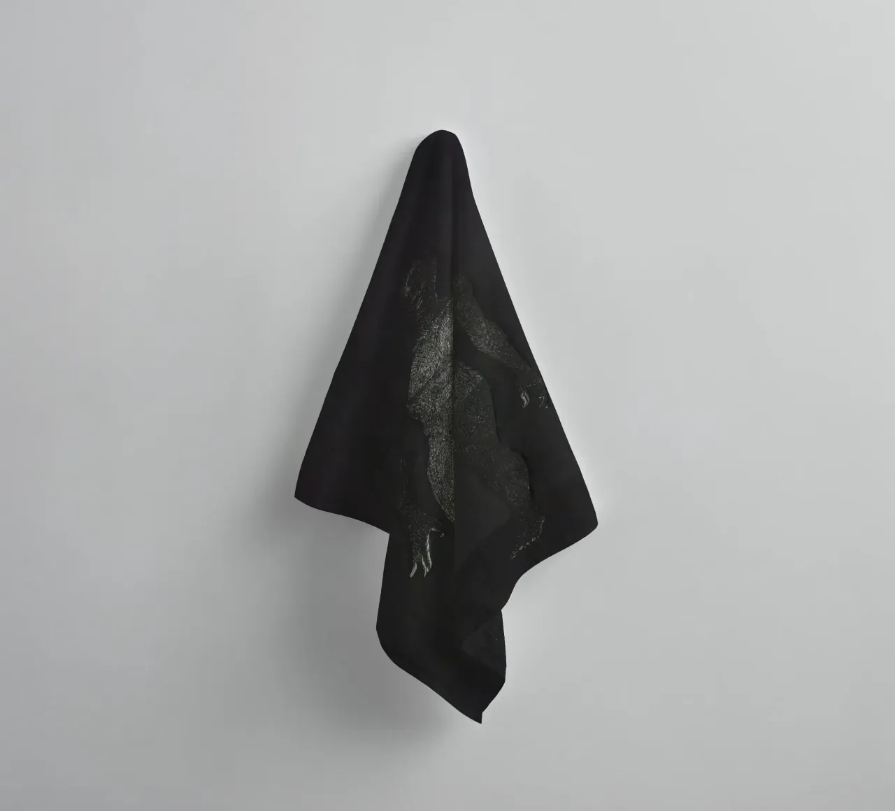 Man Frankenstein, 2010 towel by carol shop