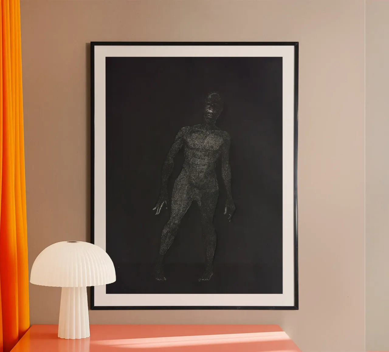 Man Frankenstein, 2010 Hahnemühle von carol shop