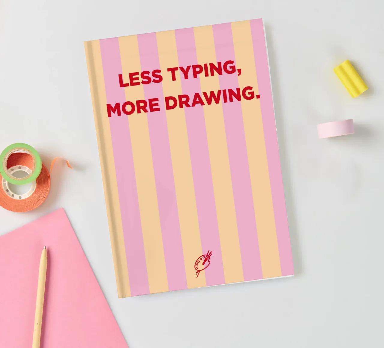 Less typing, more drawing. diario da Art Fart