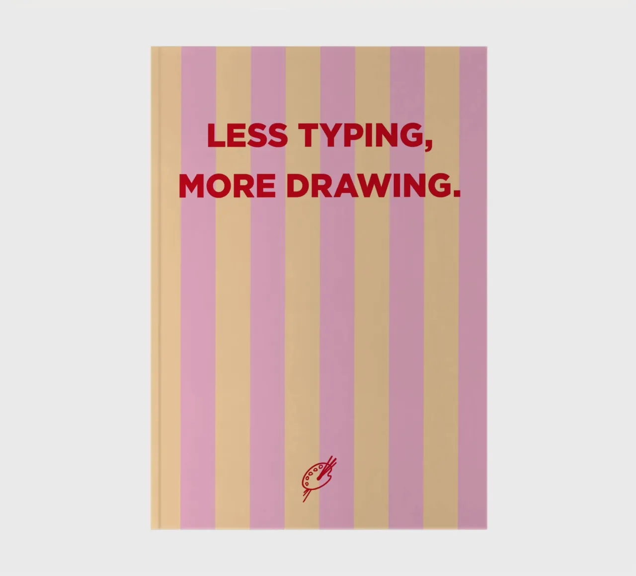 Less typing, more drawing. diario da Art Fart