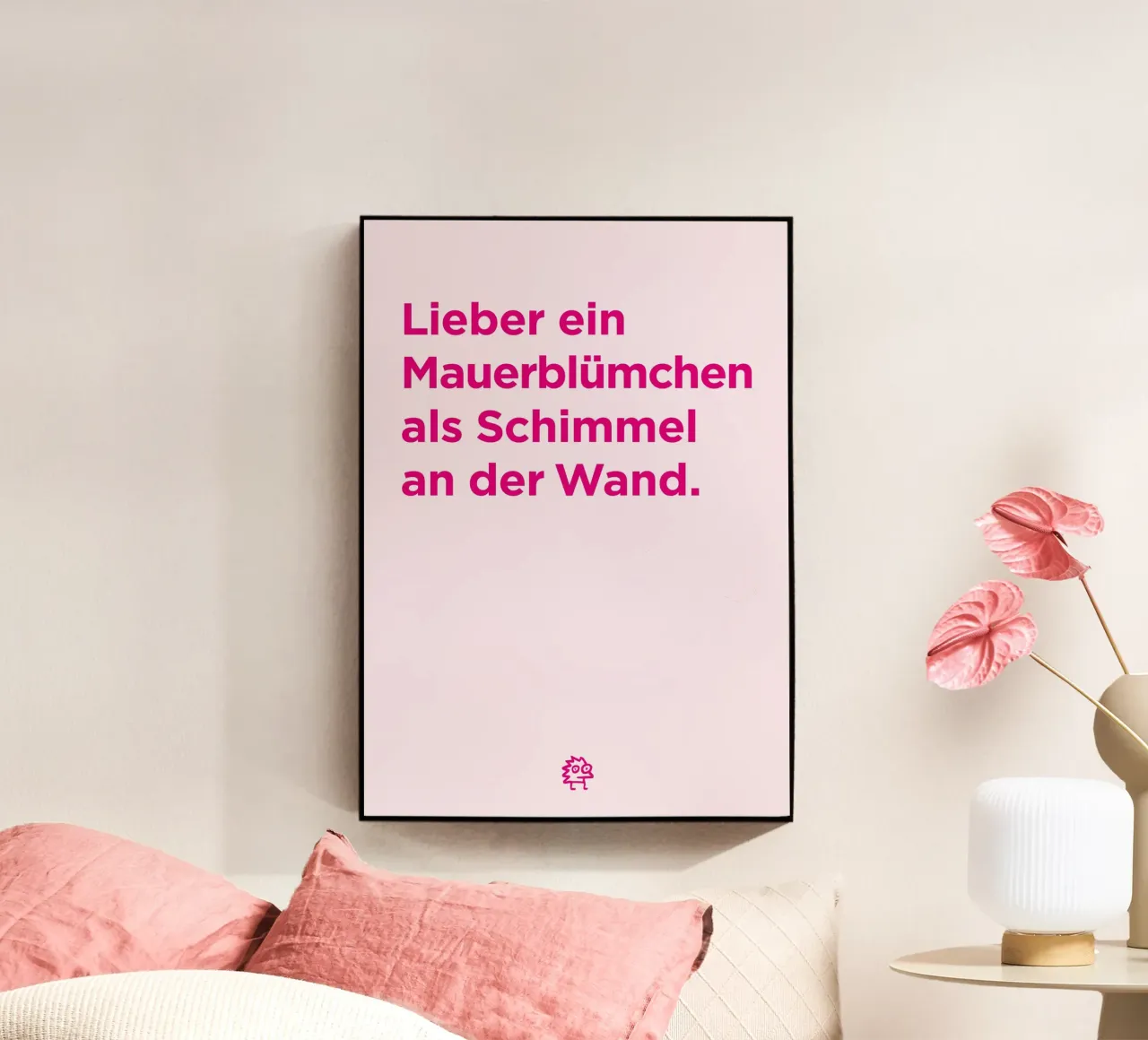 Mauerblümchen plexiglass da Art Fart