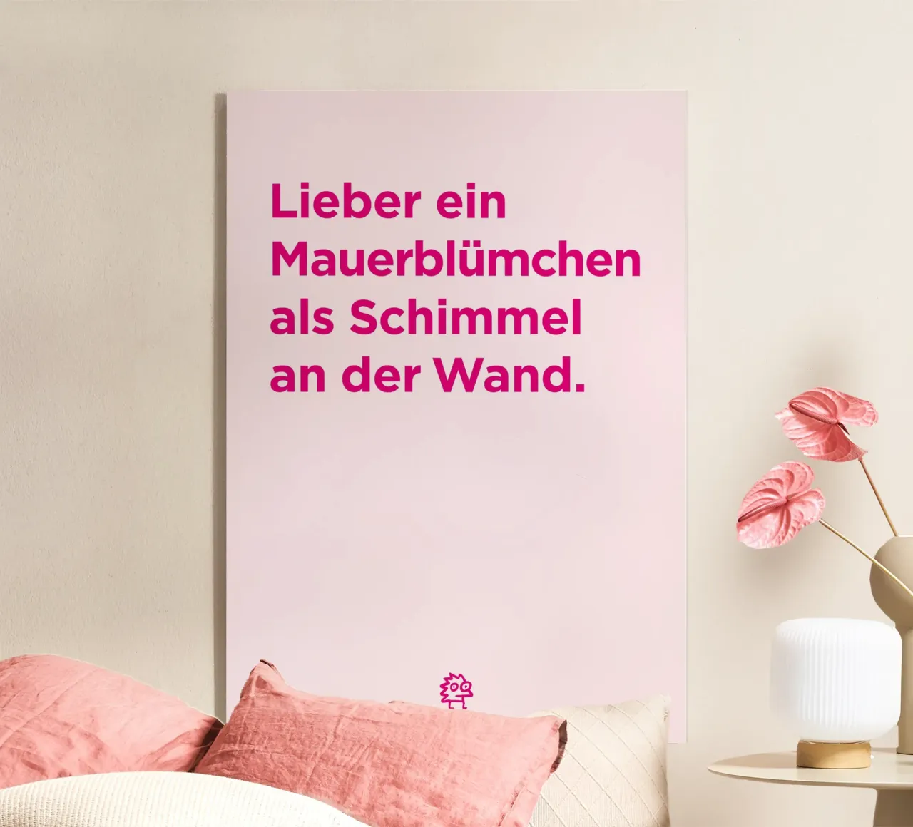 Mauerblümchen plexiglass da Art Fart