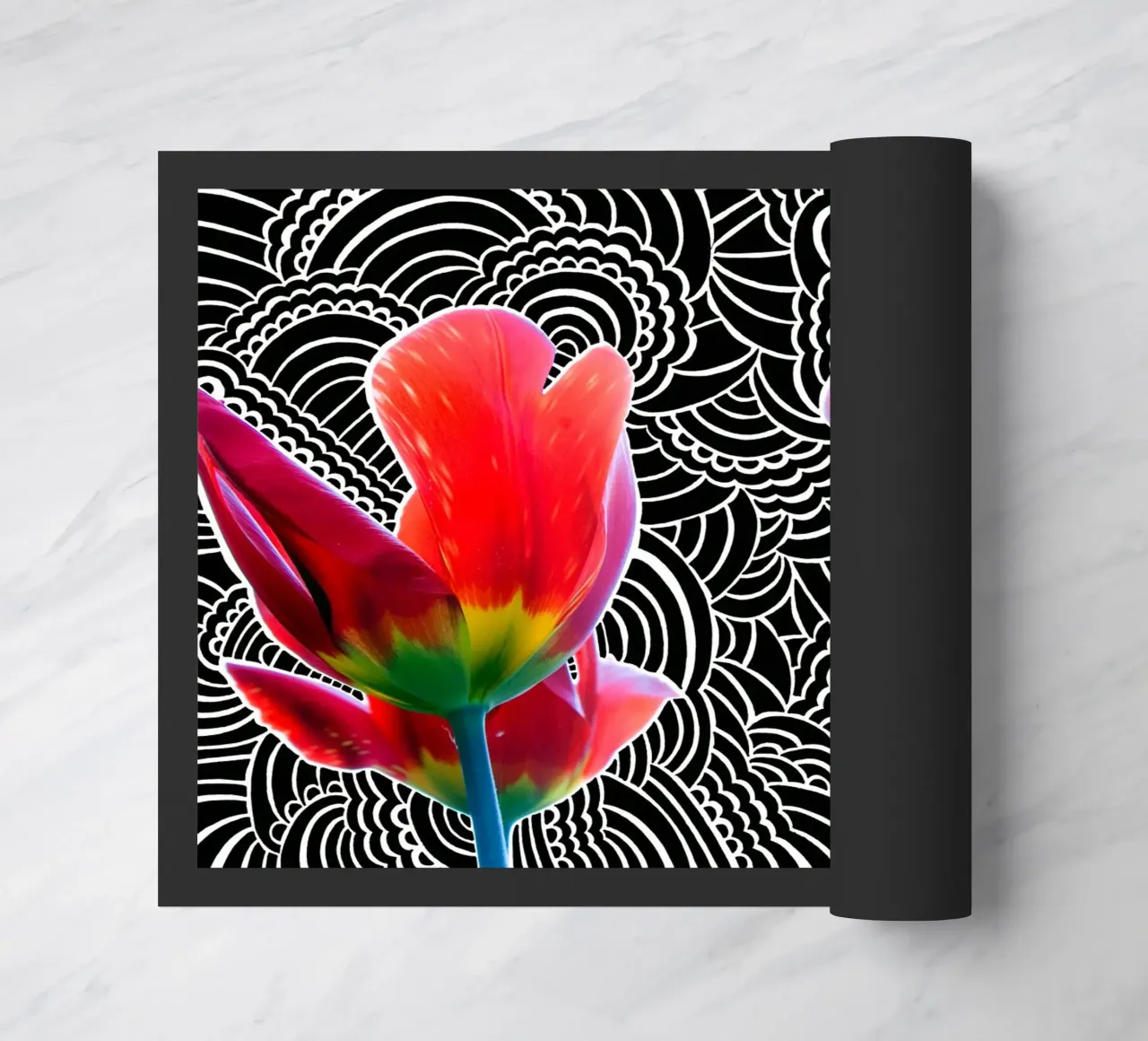 Tulip Drawing Meditation zerbino da KP Design