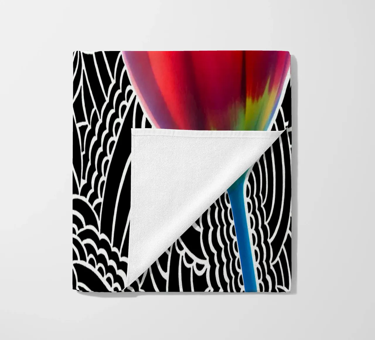 Tulip Drawing Meditation telo mare da KP Design
