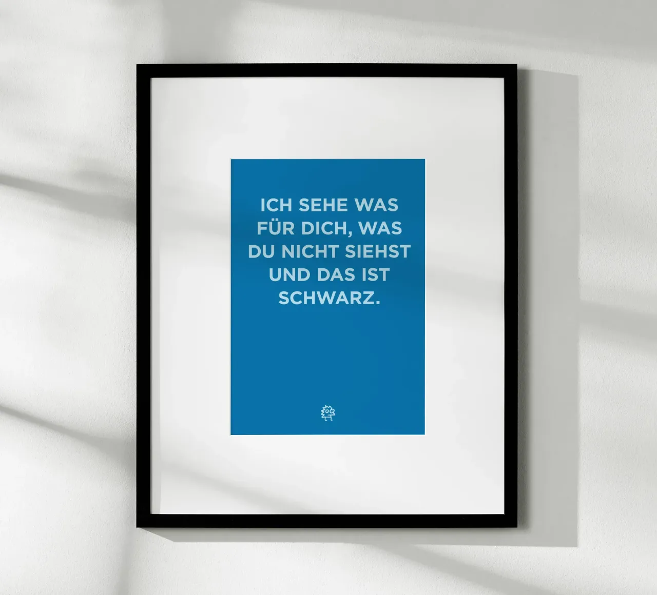 Schwarz poster da Art Fart