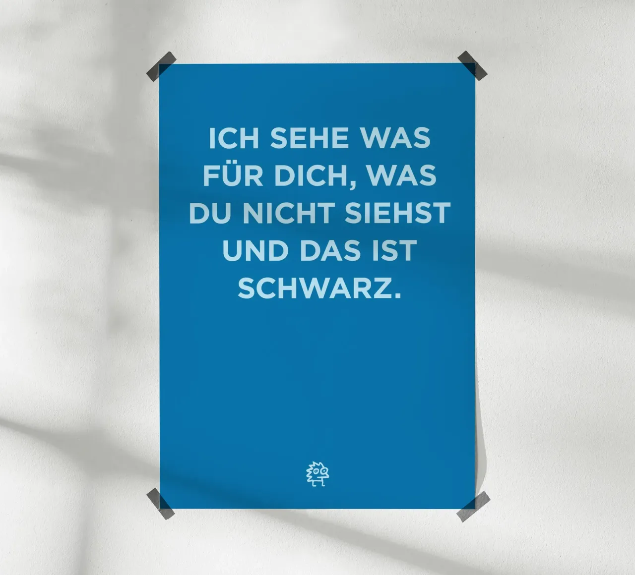 Schwarz poster da Art Fart
