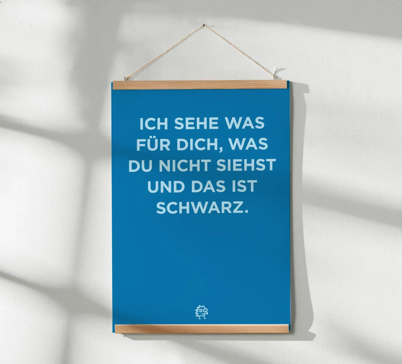 Schwarz poster da Art Fart