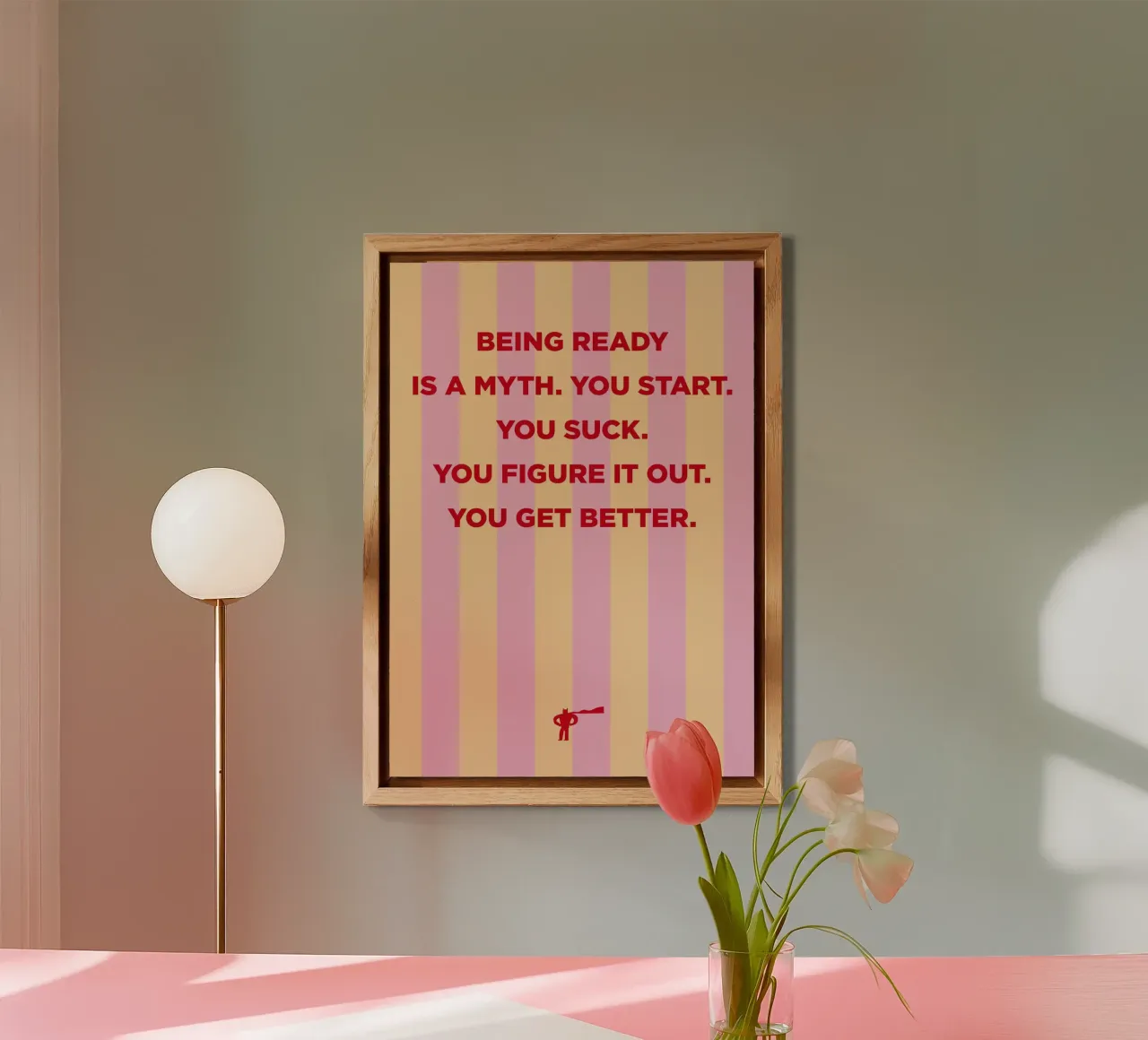 Being ready is a myth. alluminio dibond da Art Fart