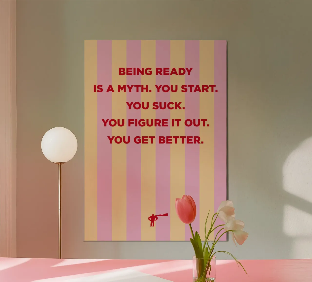 Being ready is a myth. carta hahnemühle da Art Fart