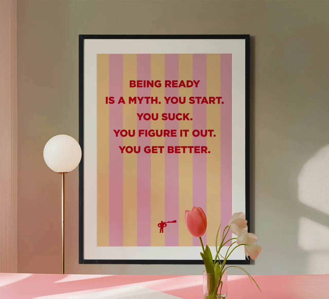 Being ready is a myth. carta hahnemühle da Art Fart