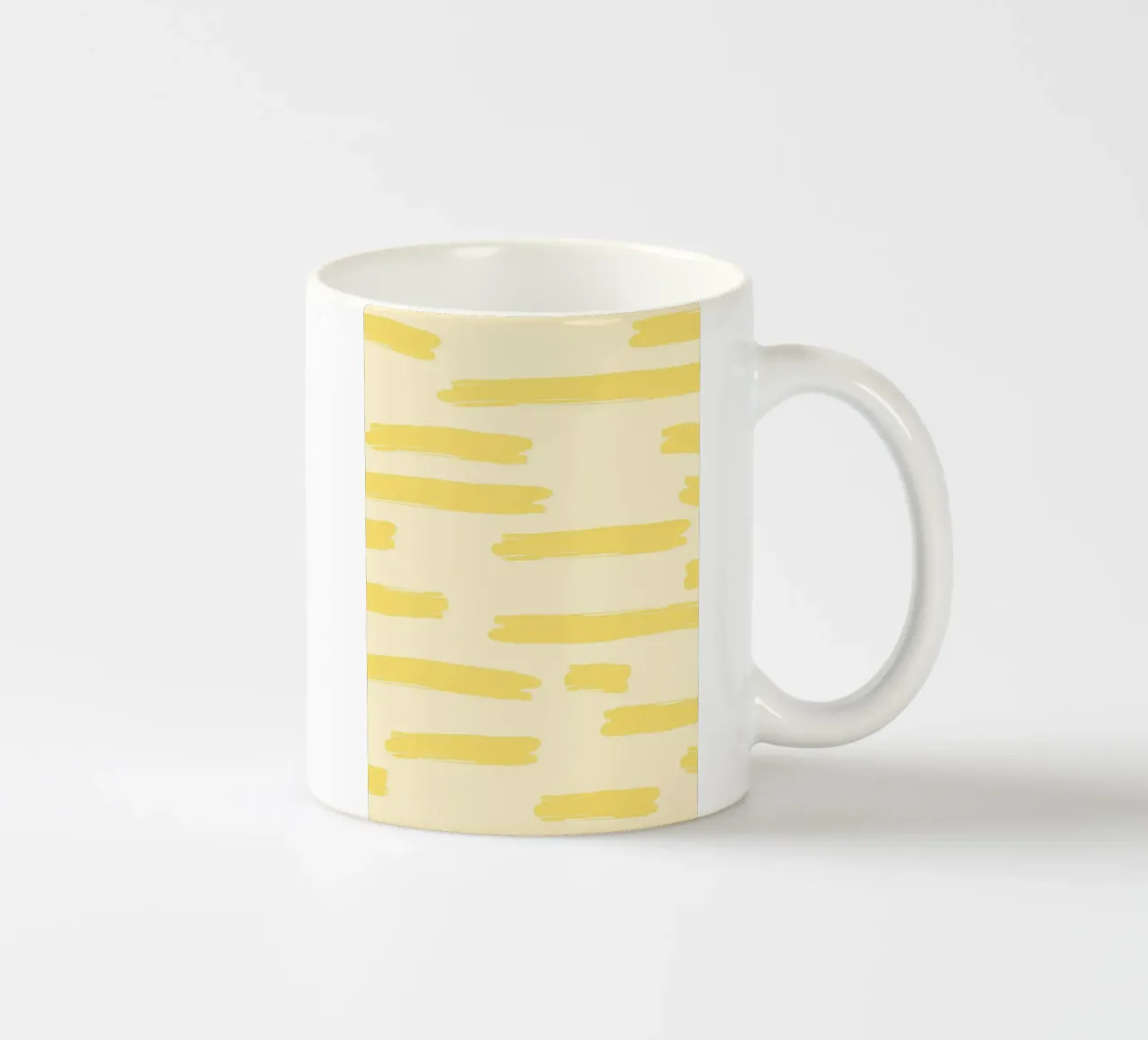yellow shade line tazza in ceramica da Bttn