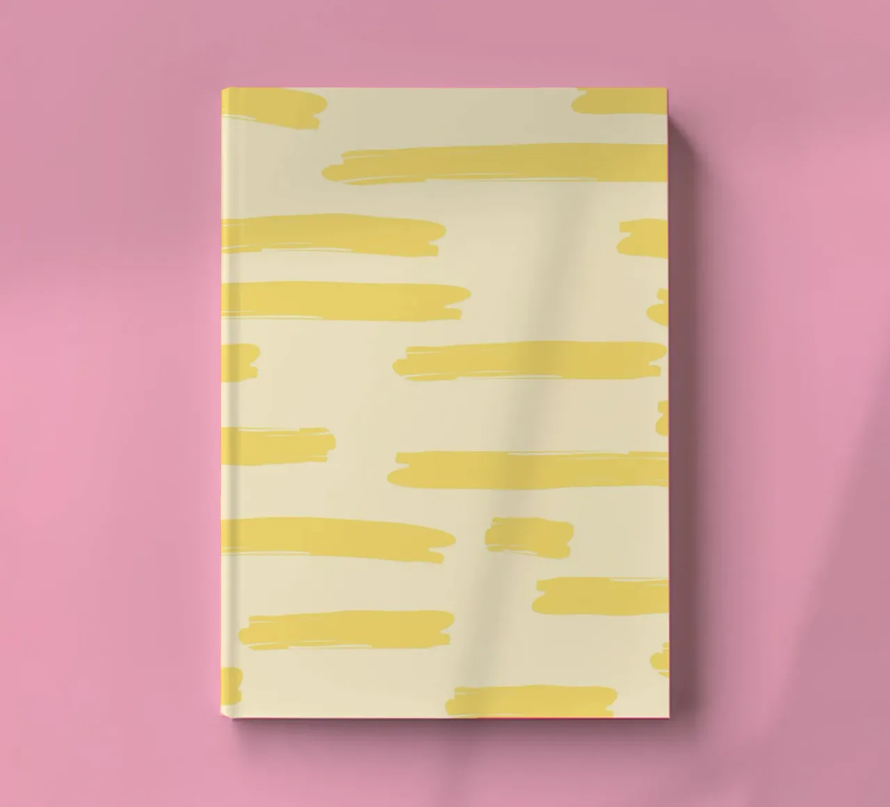 yellow shade line notebook by Bttn