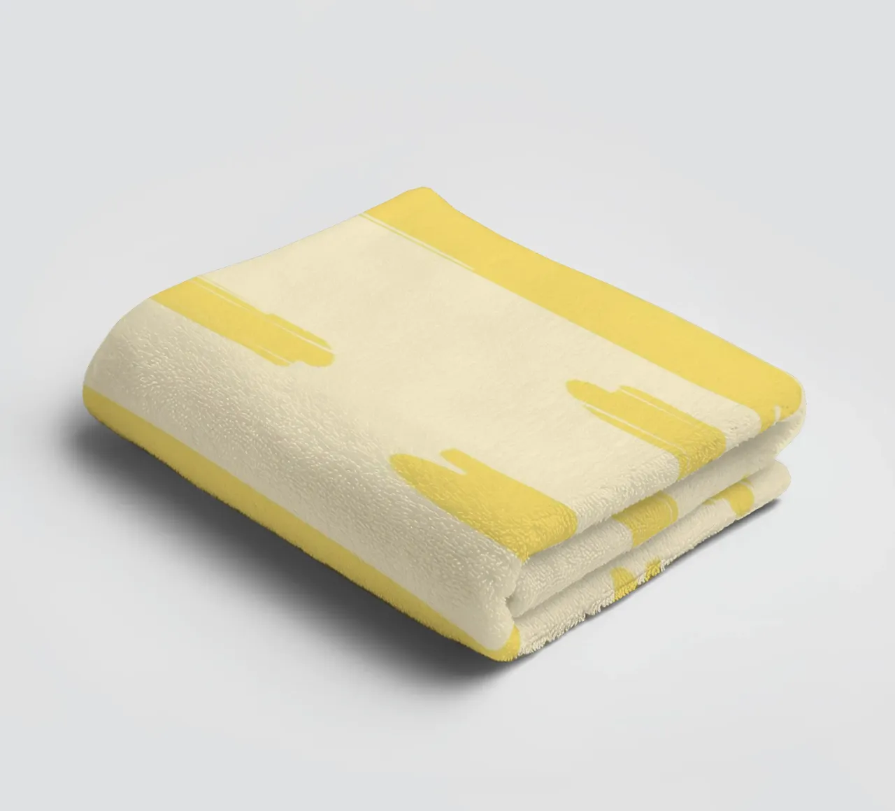 yellow shade line asciugamano da bagno da Bttn