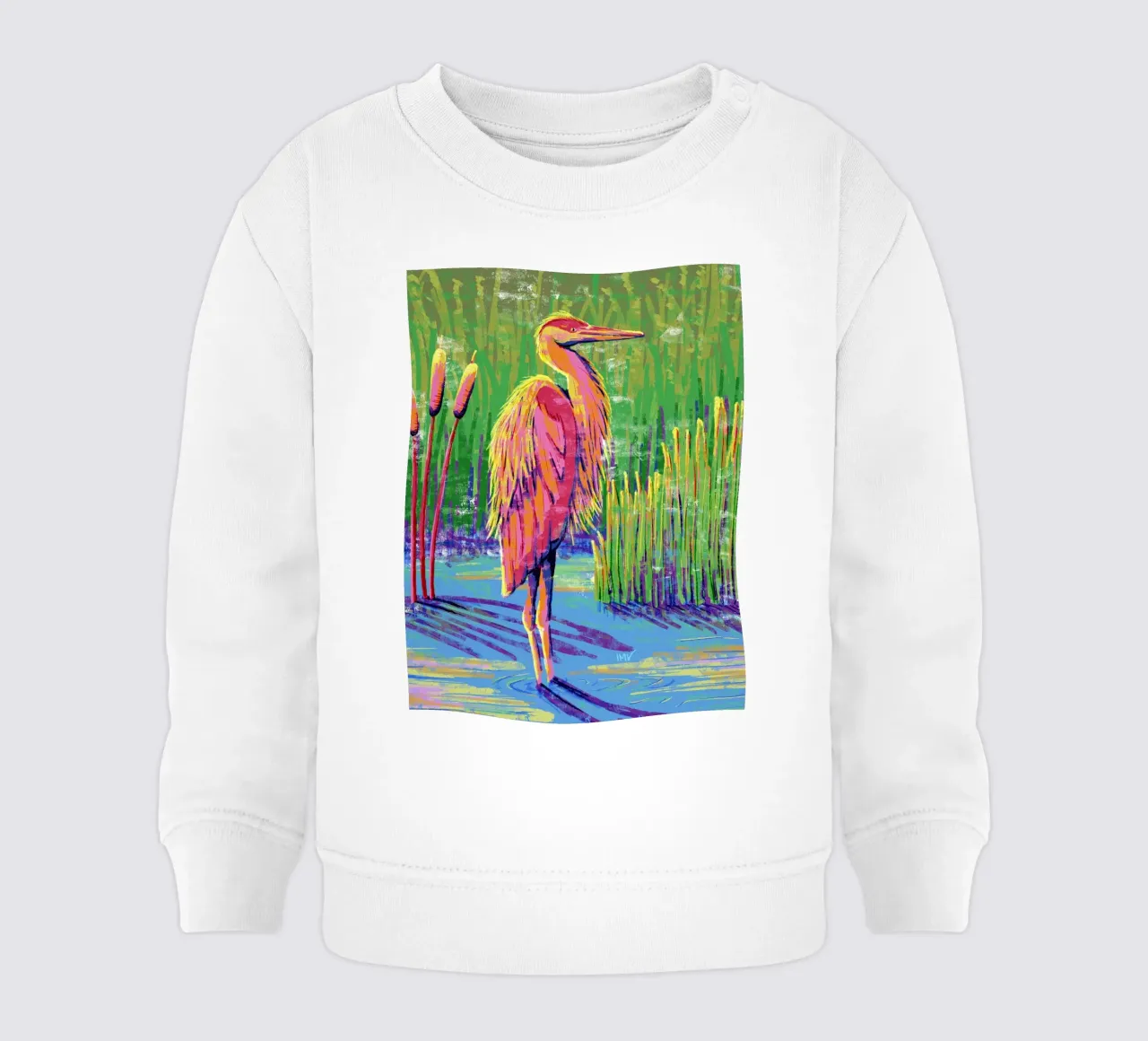 Great Heron #1 felpa neonato da imvartwork - UK