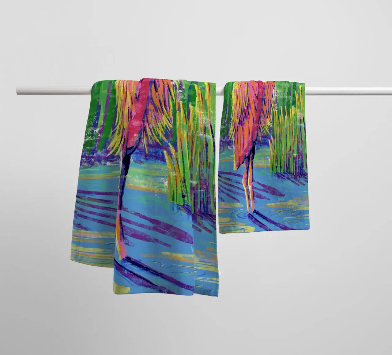 Great Heron #1 asciugamano da bagno da imvartwork - UK