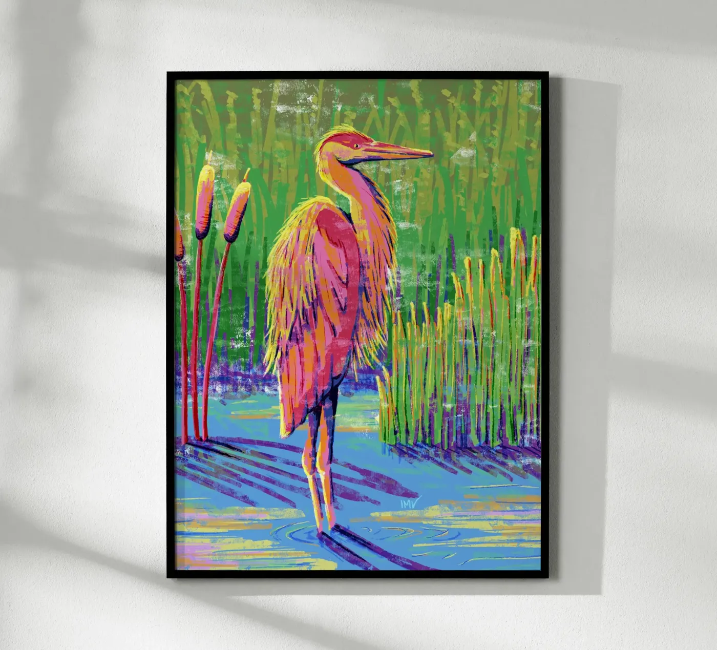 Great Heron #1 poster da imvartwork - UK