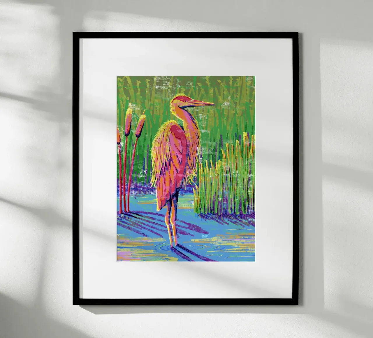 Great Heron #1 carta hahnemühle da imvartwork - UK