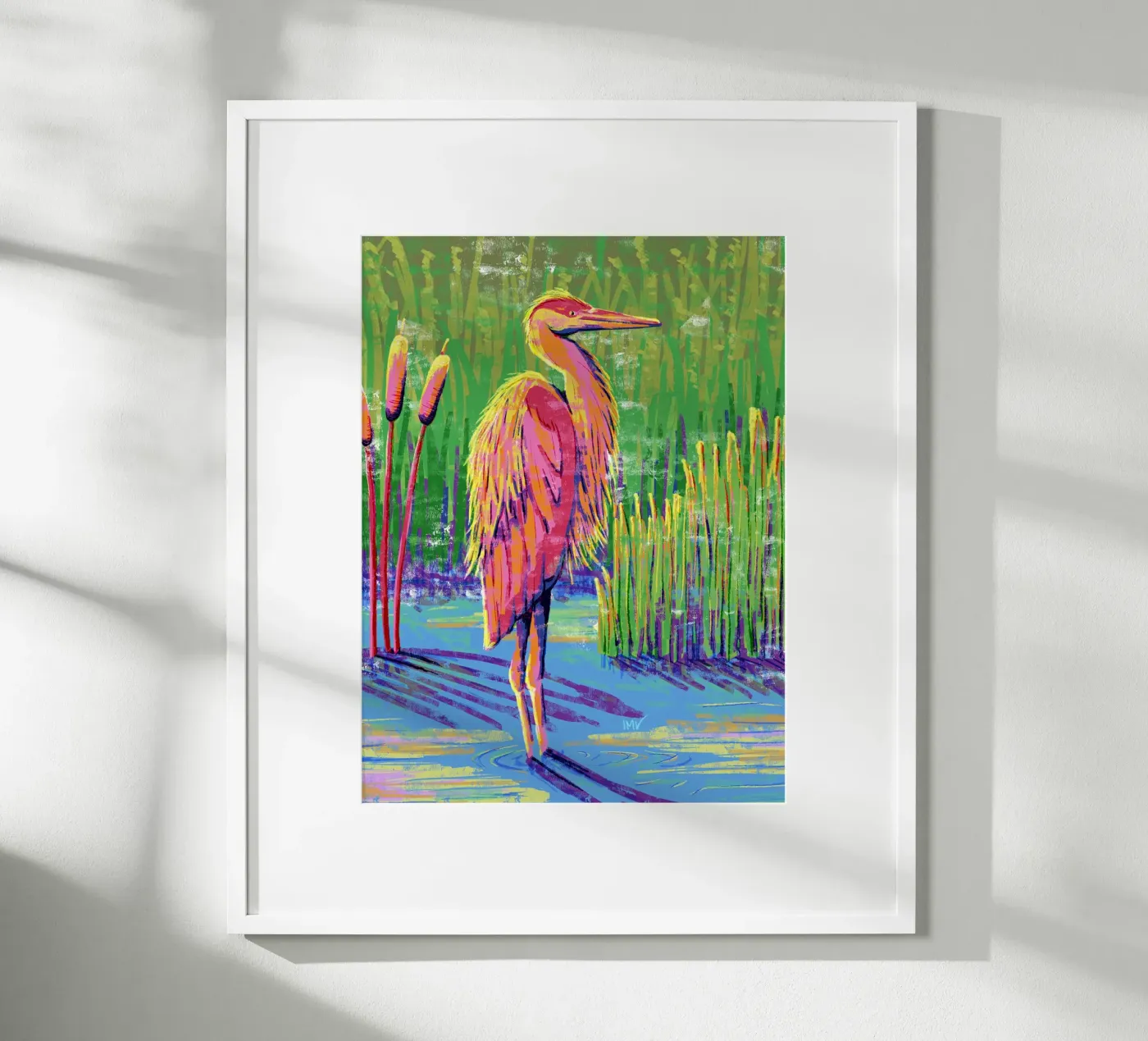 Great Heron #1 poster da imvartwork - UK