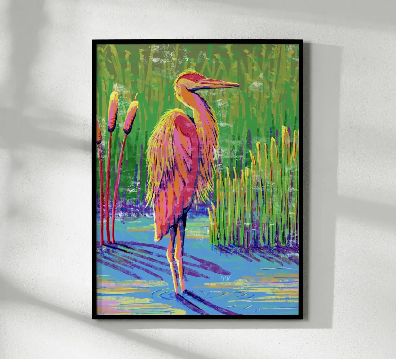 Great Heron #1 carta hahnemühle da imvartwork - UK