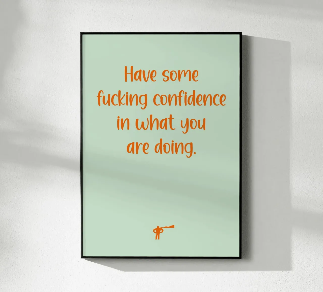Confidence plexiglass da Art Fart