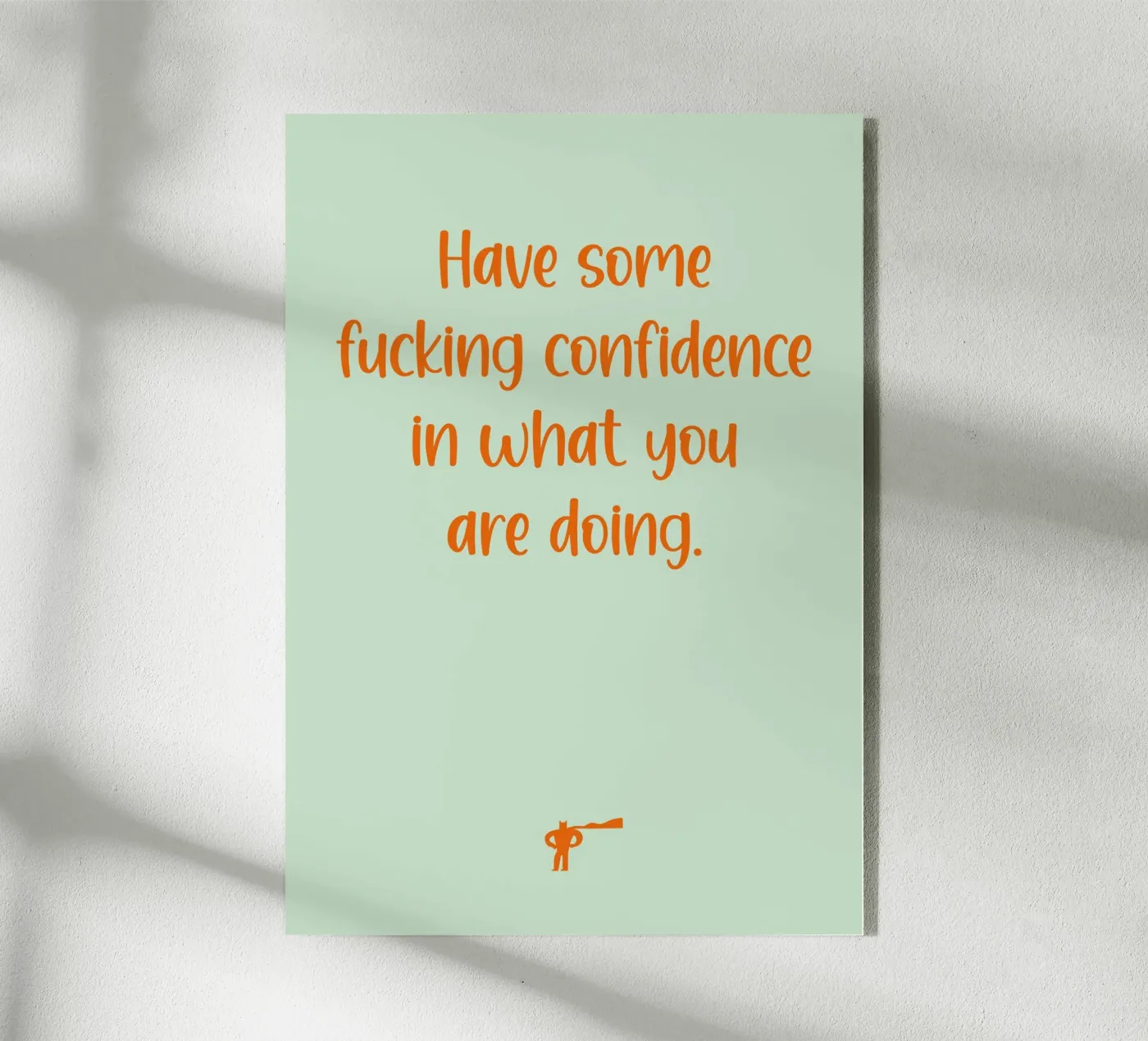 Confidence plexiglass da Art Fart