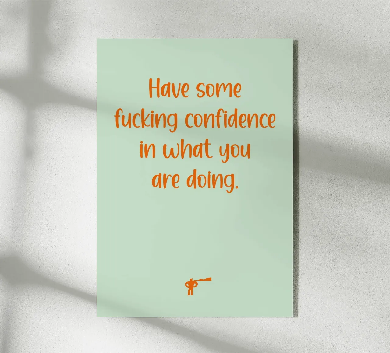 Confidence plexiglass da Art Fart