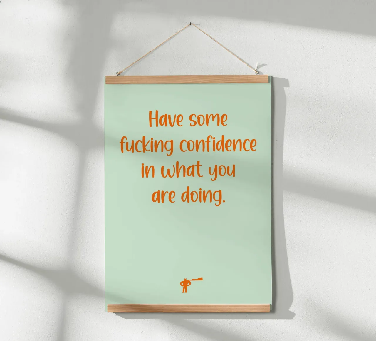 Confidence poster da Art Fart