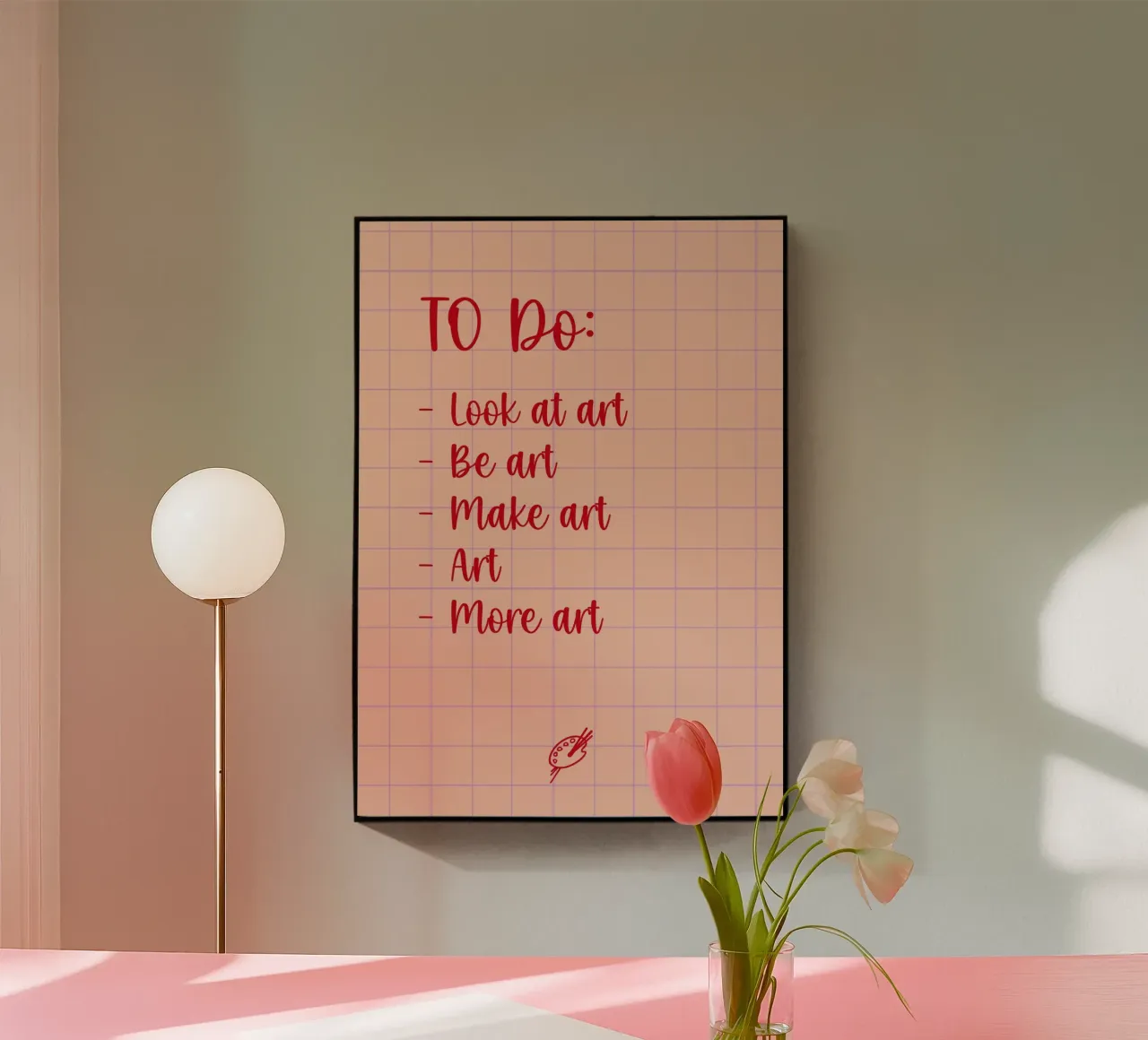 To Do List plexiglass da Art Fart