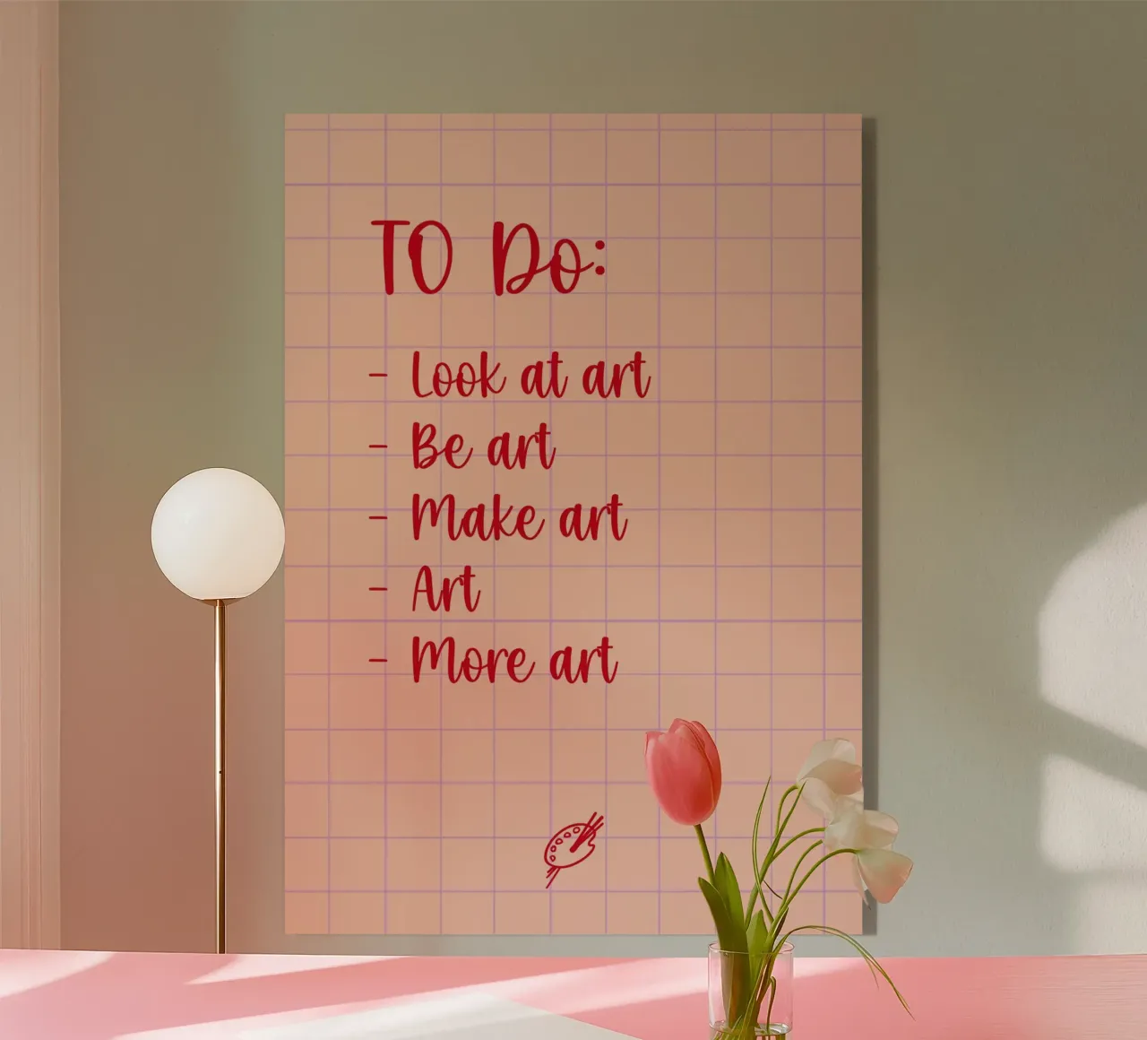 To Do List plexiglass da Art Fart