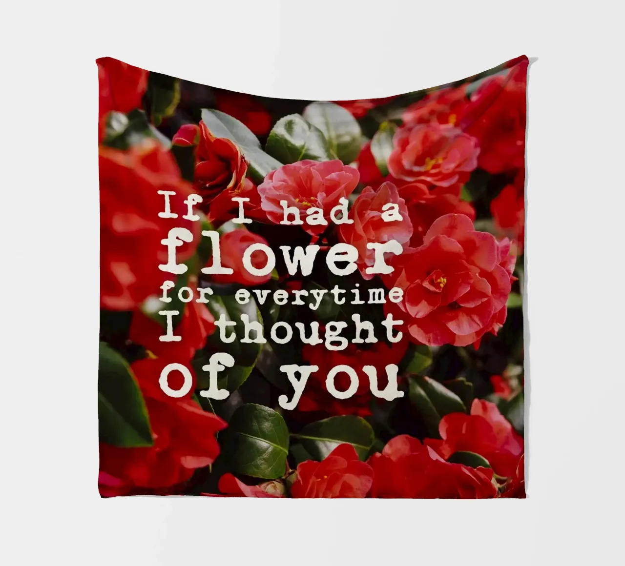 If I had a flower for everytime i though of you coperta in pile da pierosvisuals