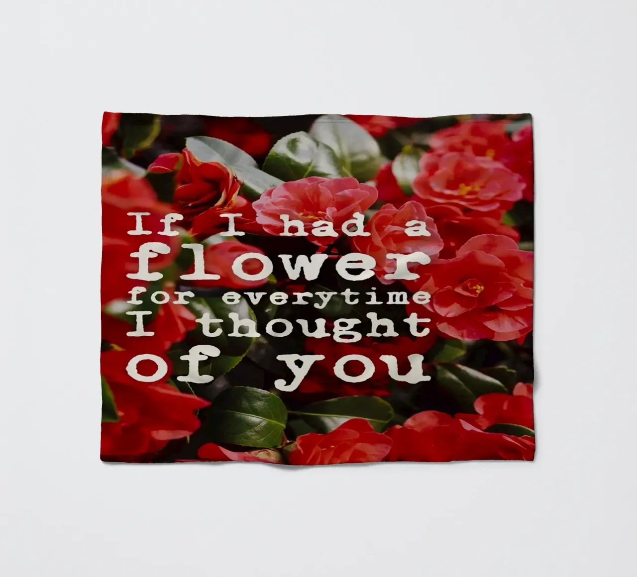 If I had a flower for everytime i though of you coperta in pile da pierosvisuals