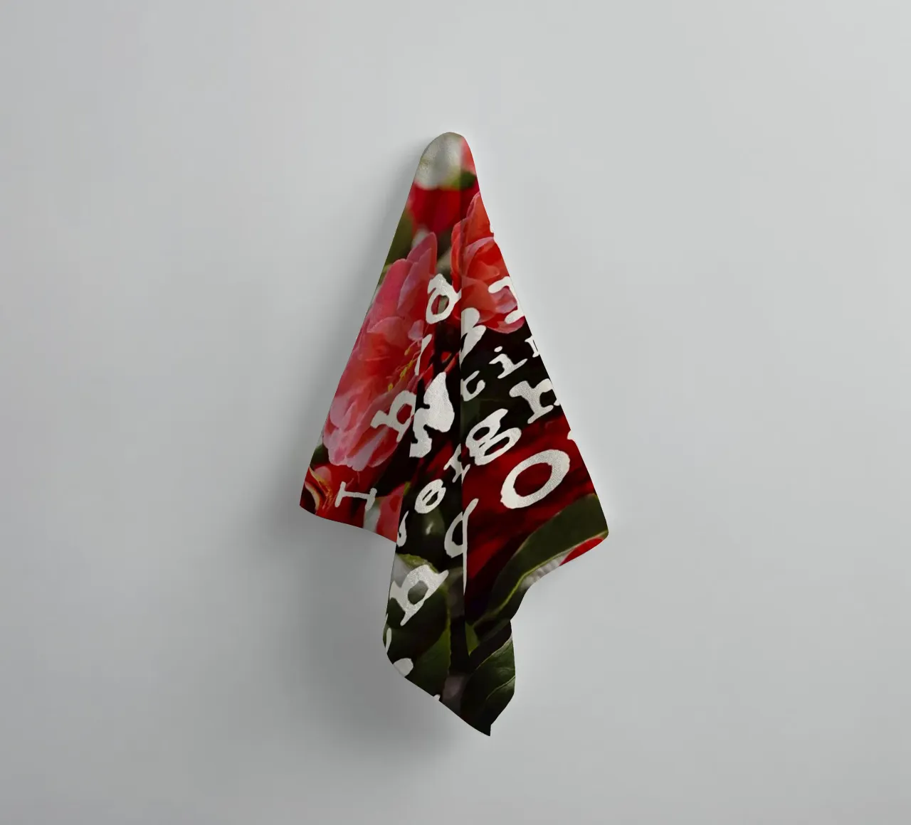 If I had a flower for everytime i though of you asciugamano da bagno da pierosvisuals