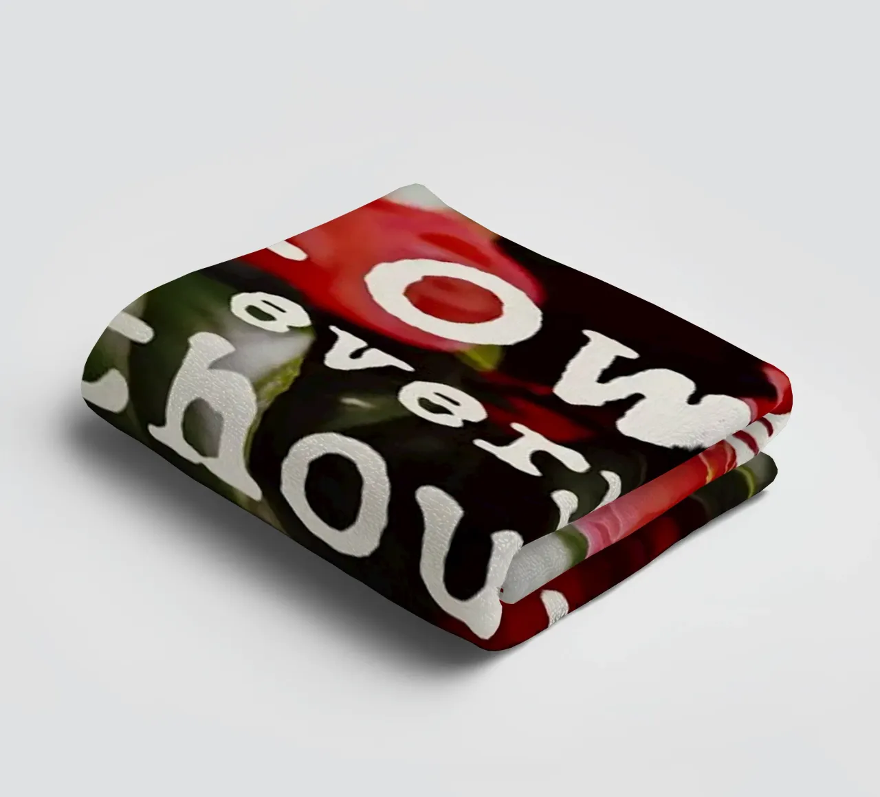 If I had a flower for everytime i though of you asciugamano da bagno da pierosvisuals