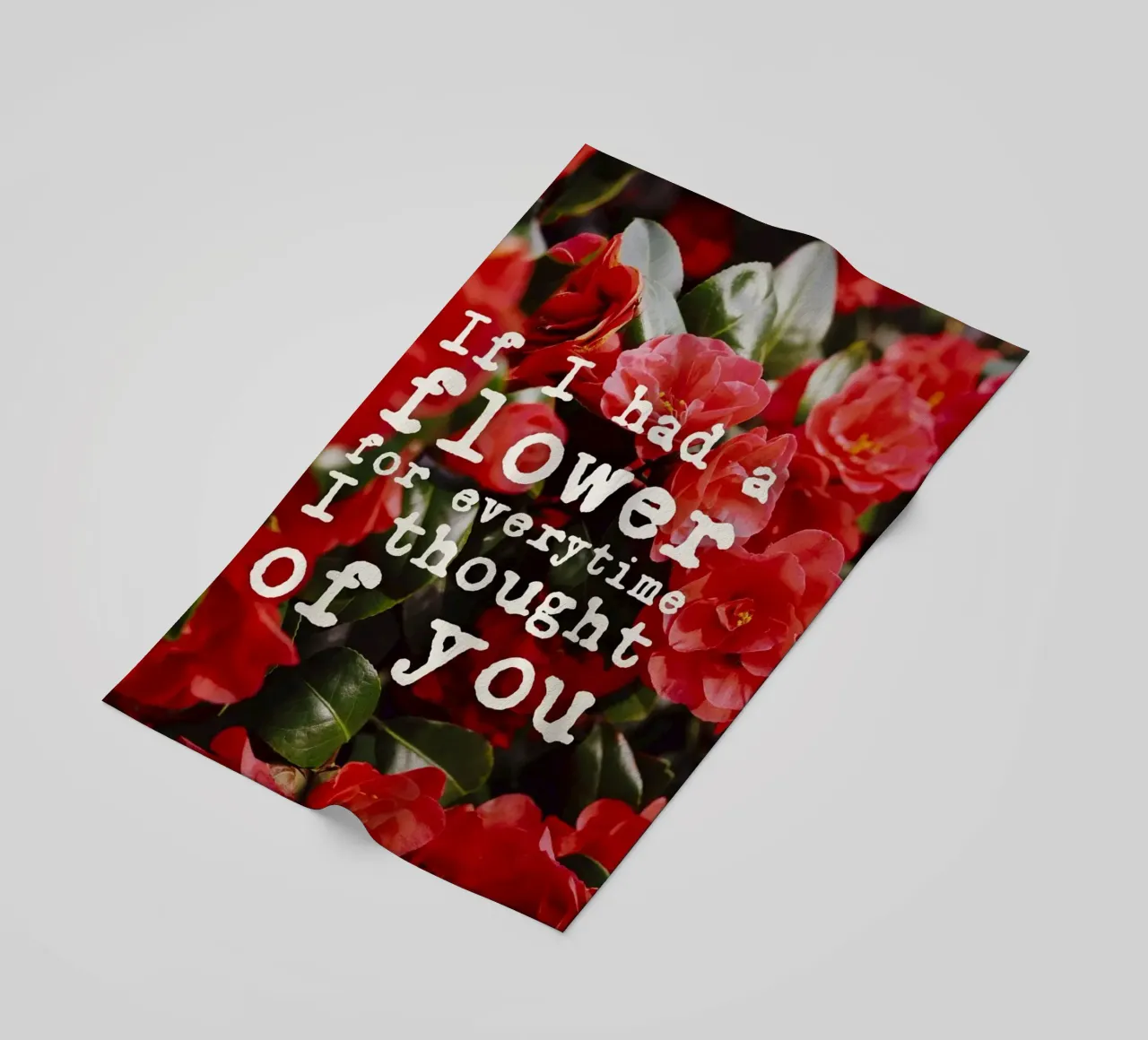 If I had a flower for everytime i though of you telo mare da pierosvisuals