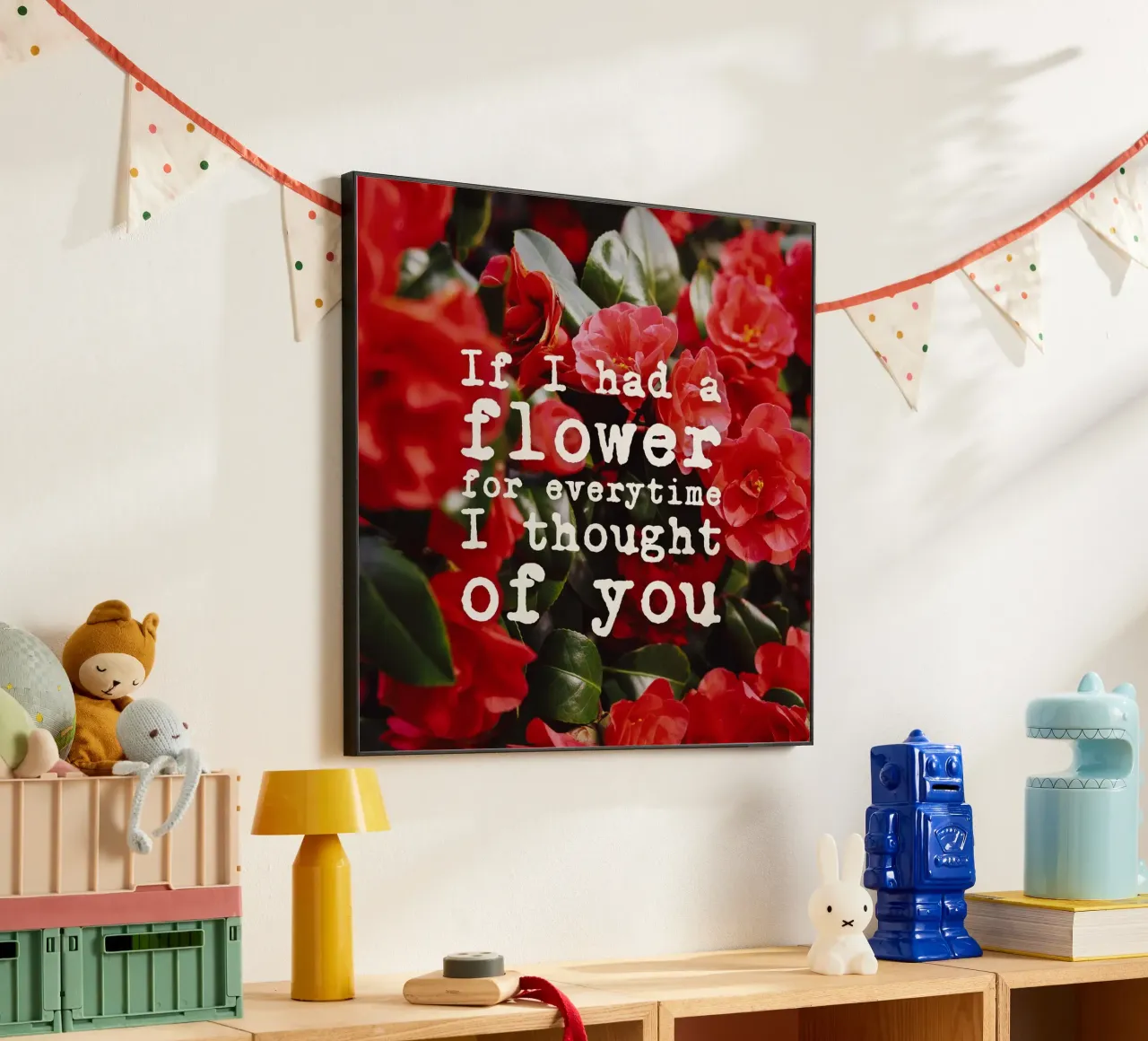 If I had a flower for everytime i though of you alluminio dibond da pierosvisuals