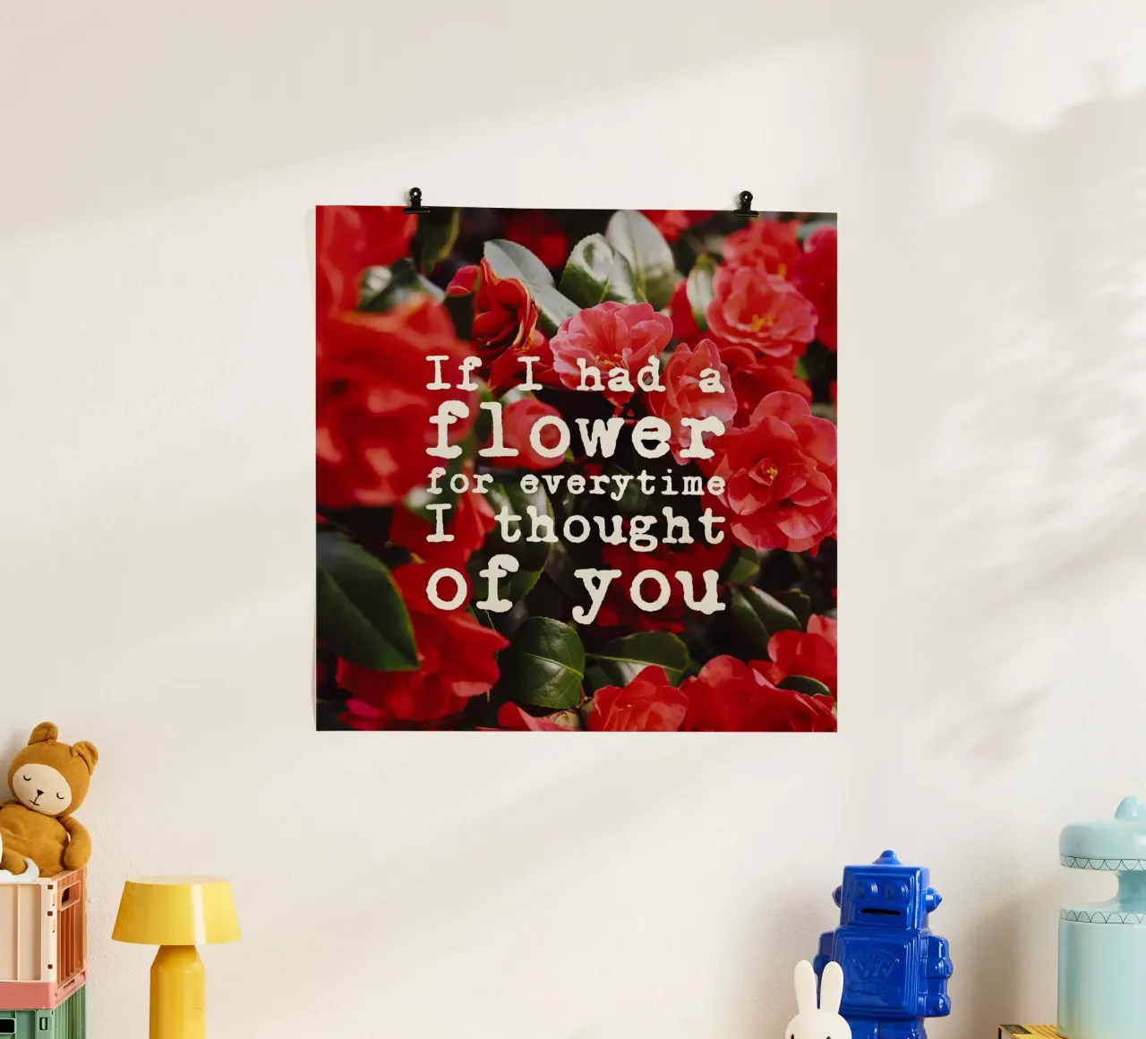 If I had a flower for everytime i though of you carta hahnemühle da pierosvisuals