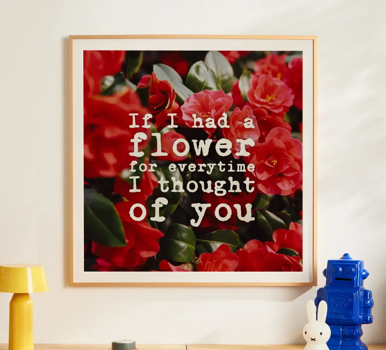 If I had a flower for everytime i though of you carta hahnemühle da pierosvisuals