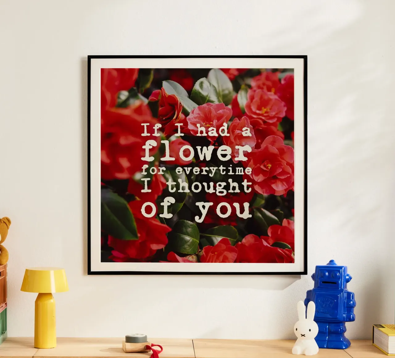 If I had a flower for everytime i though of you carta hahnemühle da pierosvisuals