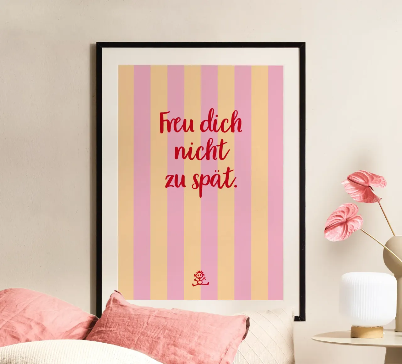 Freu dich nicht zu spät. carta hahnemühle da Art Fart