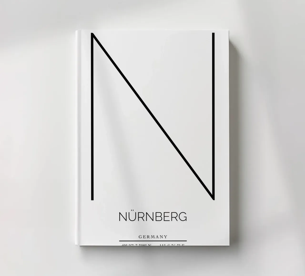 NÜRNBERG -  white notebook by CityLights
