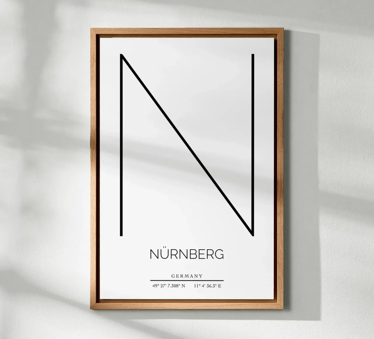 NÜRNBERG -  white toile de CityLights